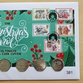 2020 The Christmas Carols Ultimate 50p x5 Pence Coin Cover - First Day Cover Westminster