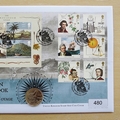 2020 Captain Cook Endeavour Voyage 2 Pounds Coin Cover - First Day Cover Westminster