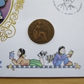 2012 Roald Dahl The Master Story Teller Half Penny Coin Cover - Benham First Day Cover