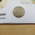 2010 Birds of Britain US Quarter Dollar Coin Cover - Benham First Day Cover