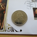 2011 The Royal House of Hanover 1 Dollar Coin Cover - Benham First Day Cover