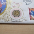 1997 Farewell Hong Kong 10 Dollars Coin Cover - Benham First Day Cover