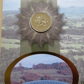 2000 Botanic Gardens Wales 1 Pound Coin Cover - Benham First Day Cover