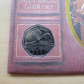 2000 Public Libraries 150th Anniversary 50p Pence Coin Cover - Benham First Day Cover