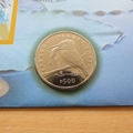 2001 Pondlife Bosnia D500 Coin Cover - Benham First Day Cover