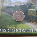2004 Classic Locomotives 2 Pounds Coin First Day Cover - Mercury Covers