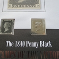 2001 Penny Black Victorian Era Silver Ingot Cover - First Day Cover by Mercury