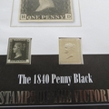 2001 Penny Black Victorian Era Silver Ingot Cover - First Day Cover by Mercury