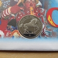2002 Circus 1 Dollar Coin Cover - First Day Cover by Mercury