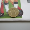 1996 A Celebration of Football 2 Pounds Coin Cover - First Day Cover by Mercury