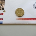 1996 England Football World Cup Winners 30th Anniversary 2 Pounds Coin Cover - First Day Cover