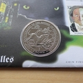 1997 Tales of Terror Gibraltar 1 Crown Coin Cover - First Day Cover by Mercury