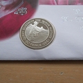 2000 The Queen Mother Lady of the Century Guernsey Silver 50p Pence Coin Cover - First Day Cover by Mercury