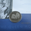 2002 The Queen Mother Memorial Isle of Man 1 Crown Coin Cover - First Day Cover by Mercury