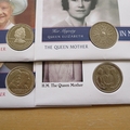 2002 Life & Times of The Queen Mother Memorial Coin Covers Set - UK First Day Covers by Mercury