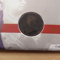 2001 Queen Victoria 1 Penny Coin Cover - UK First Day Cover by Mercury
