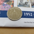 2002 The Queen's Golden Jubilee 50p Pence Coin Cover - Cayman Islands First Day Cover by Mercury