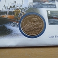 1999 RNLI 175th Anniversary 5 Pounds Coin Cover - Isle of Man First Day Cover by Mercury