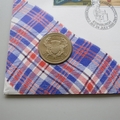 1986 Commonwealth Games Scotland 2 Pounds Coin Cover - First Day Cover Royal Mint