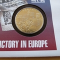 1995 Victory In Europe VE Day 50th Anniversary 5 Dollar Coin Cover - USA First Day Cover