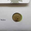 2000 The National Botanic Garden of Wales 1 Pound Coin Cover - Royal Mail First Day Covers