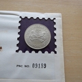 1973 SEAP Games Silver 5 Dollars Coin Cover - Singapore Mint First Day Cover