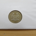 2002 Queen's Golden Jubilee Sierra Leone 1 Dollar Coin Cover - Gibraltar First Day Cover