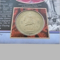 1998 HMQEII Coronation 45th Anniversary 5 Shillings Coin Cover - Benham First Day Cover - Signed