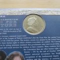 2001 The New Millennium The Future 1 Royal First Day Coin Cover - Benham FDC - Signed