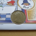 1998 Paddington Bear 40th Anniversary 1 Crown Coin Cover - Benham First Day Cover - Signed