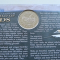 2000 The New Millennium World of Birds 1 Dollar Coin Cover - Benham First Day Cover - Signed