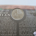 2000 The New Millennium The Prime Meridian Medal Cover - Benham First Day Cover - Signed