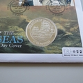 2009 Heroes of the High Seas Silver 5 Pounds Coin Cover - UK First Day Cover Westminster
