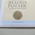 2018 Beatrix Potter 50p Pence Coin Cover - Westminster First Day Covers