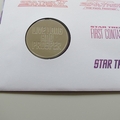 2020 Star Trek The Movies Medal Cover - Royal Mail First Day Covers