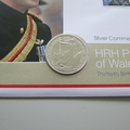 2014 Prince Harry of Wales 30th Birthday Silver Britannia Coin Cover - Westminster First Day Covers