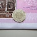 2015 Princess Charlotte Christening Silver 5 Pounds Coin Cover - Westminster First Day Covers