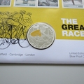 2014 Tour De France Silver 10 Euros IOM Coin Cover - Westminster First Day Covers