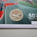 2014 Red Arrows 50th Display Season Silver 5 Pounds Coin Cover - Westminster First Day Covers