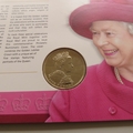 2002 The Queen's Golden Jubilee Brilliant Uncirculated 5 Pounds Coin - Royal Mail
