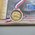 1996 Centennial Olympic Games Medal Cover - Benham First Day Covers - Daley Thompson
