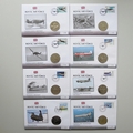 2006 - 2010 History of the Royal Air Force Coin Cover Collection - 39 RAF First Day Covers Set
