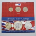 2005 Britain's New Coinage BU Coin Collection - Royal Mint