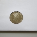 2006 England Football World Cup Crown Coin Cover - UK First Day PNC Cover