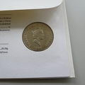 1996 A Tribute To European Football 5 Pounds Coin Cover - Guernsey First Day PNC Cover