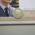 2012 Duke of Cambridge 13th Birthday Silver 5 Pounds Coin Cover - Jersey PNC First Day Cover