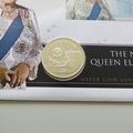 2013 The Naming of Queen Elizabeth Land Silver 2 Pounds Coin Cover - BAT PNC First Day Cover