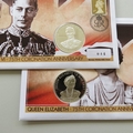 2012 George VI 75th Coronation Anniversary Twin Silver 5 Pounds Coin Cover - UK PNC First Day Cover