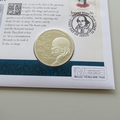 2014 Hamlet by William Shakespeare Silver Proof 5 Pounds Coin Cover - Jersey PNC First Day Cover