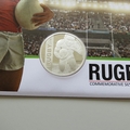 2015 Rugby World Cup 1oz Fine Silver Coin Cover - UK PNC First Day Cover